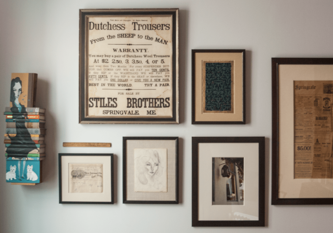 Library Gallery Wall