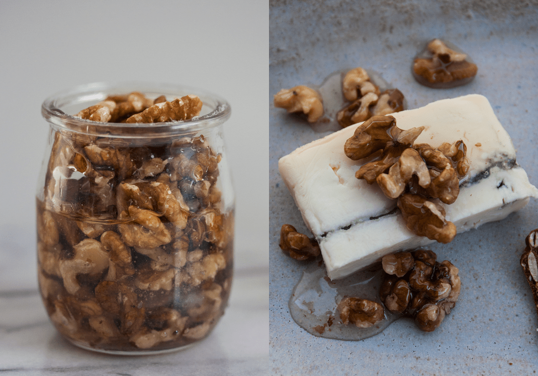 Walnuts and Honey | Gorgonzola Dulce with Walnuts and Honey